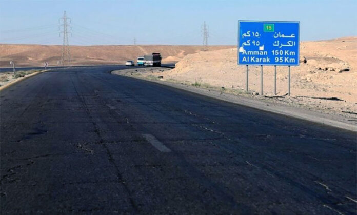 طريق معان العقبة